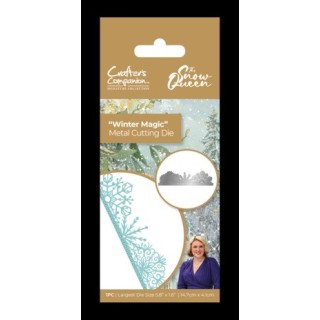 (S-SQ-MD-WMAG)Crafter's Companion Sara Signature The Snow Queen Metal Die Winter Magic