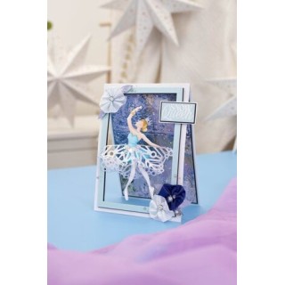 (S-SQ-MD-SNQU)Crafter's Companion Sara Signature The Snow Queen Metal Dies Snowflake Queen
