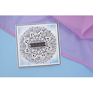 (S-SQ-MD-MASN)Crafter's Companion Sara Signature The Snow Queen Metal Die Majestic Snowflake