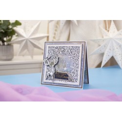 (S-SQ-MD-FRDR)Crafter's Companion Sara Signature The Snow Queen Metal Die Frozen Dreams