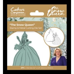 (S-SQ-STD-TSNQ)Crafter's Companion Sara Signature Stamp and Die The Snow Queen