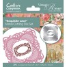 (NGA-VR-MD-ELA)Crafter's Companion Vintage Rose Metal Die Exquisite Lace