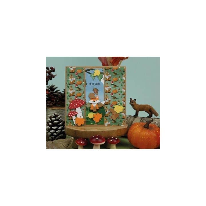 (DBAD10020)Designed By Anna - Mix And Match Cutting Dies - Mushrooms