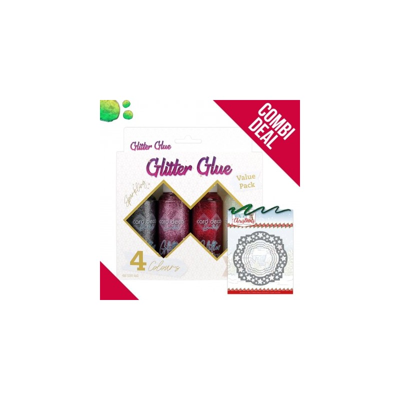 (CDEGGS002)Card Deco Essentials - Glitter Glue - Combi Box 2