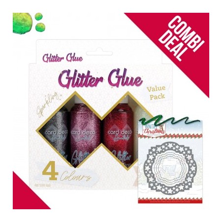 (CDEGGS002)Card Deco Essentials - Glitter Glue - Combi Box 2