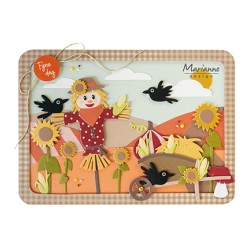 (COL1533)Collectables Scarecrow by Marleen