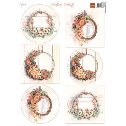 (MB0211)3D Mattie Mooiste - Autumn Wreaths
