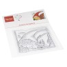 (HT1670)Clear stamp Hetty's Gnome & Squirrel