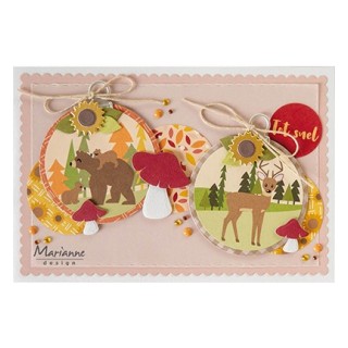 (PL4528)Marianne Design Duotone Orange