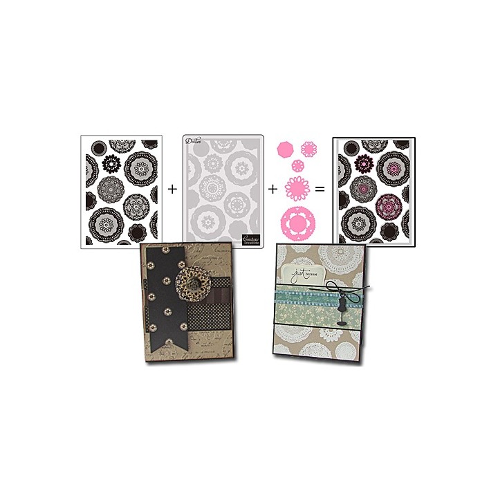 (CO723401)CC 3 in 1 set Doilies