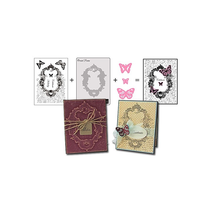(CO723403)CC 3 in 1 set Ornate Frame