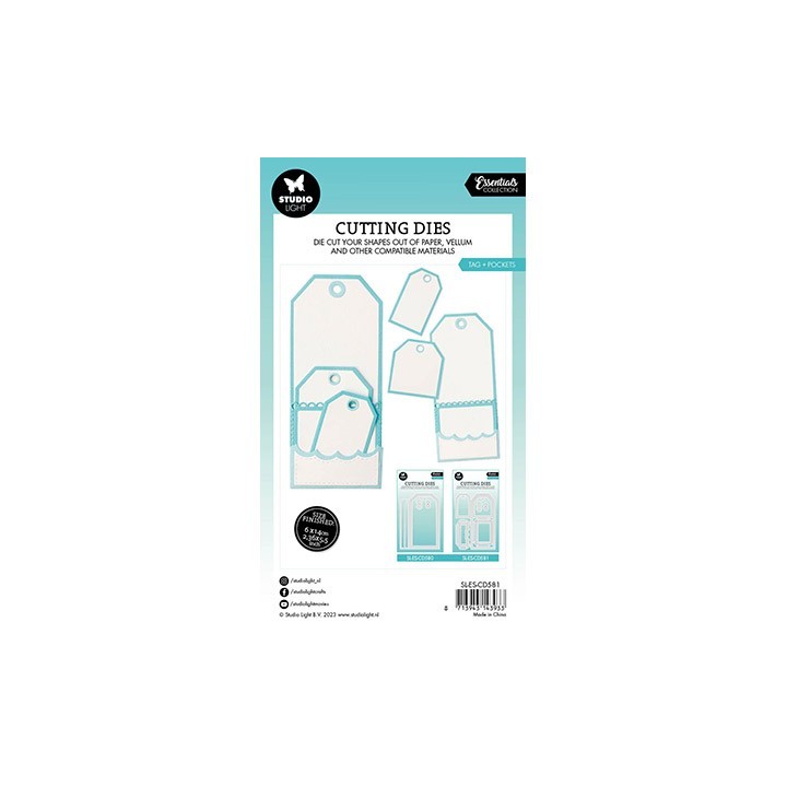 (SL-ES-CD581)Studio Light Tag + Pocket Essentials nr.581