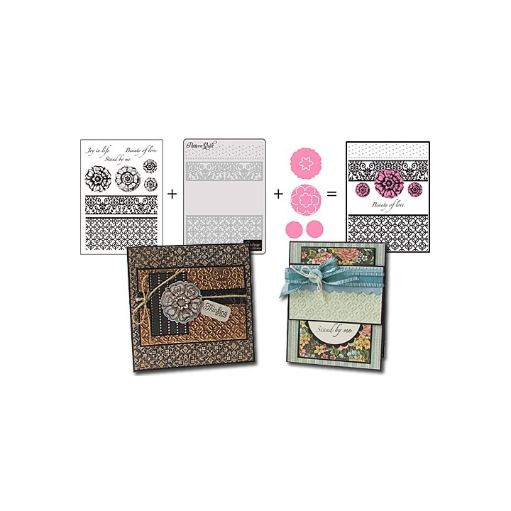 (CO723404)CC 3 in 1 set Pattern Quilt