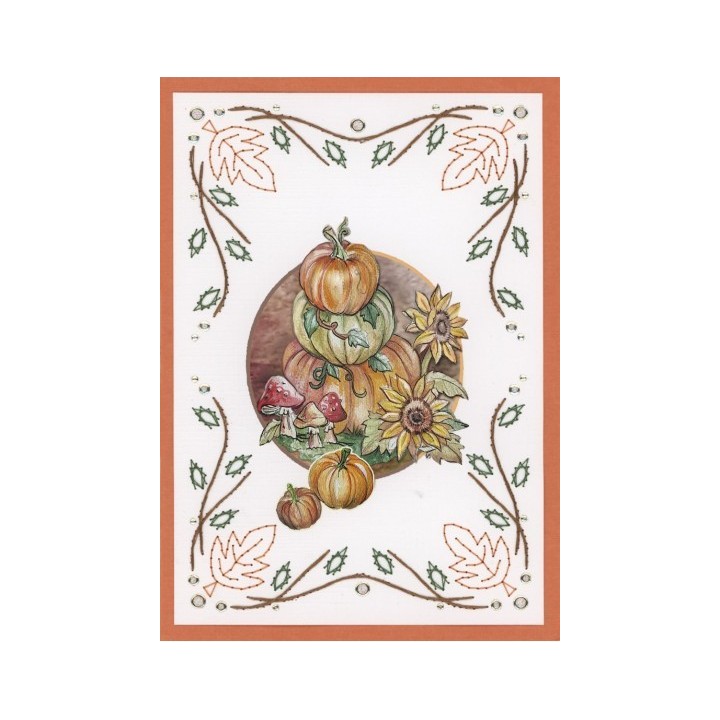 (CB10054)Creative Embroidery 54 - Yvonne Creations - Awesome Autumn