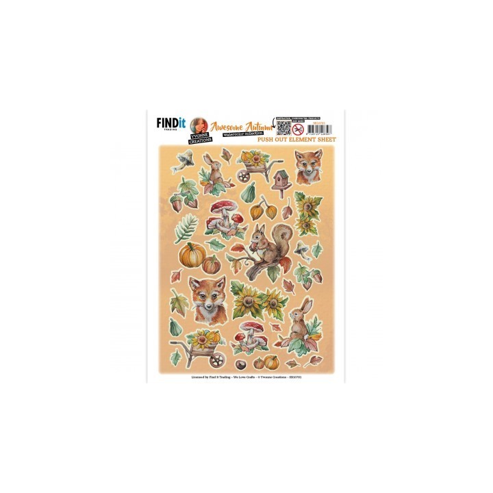 (SB10781)Push Out - Yvonne Creations - Awesome Autumn - Small Elements A