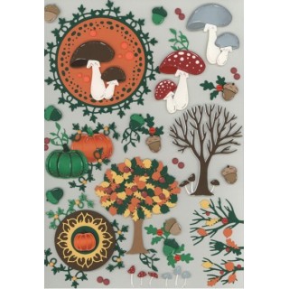 (YCD10326)Dies - Yvonne Creations - Awesome Autumn - Autumn Tree