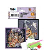 (DDDM1006)Dotty Designs Mini Diamond Cards Set - Trick Or Treat