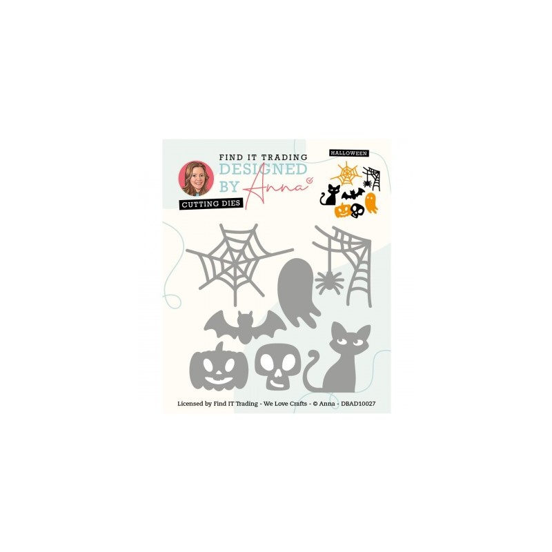(DBAD10027)Designed By Anna - Mix And Match Cutting Dies - Halloween
