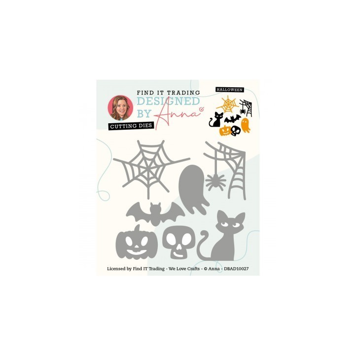 (DBAD10027)Designed By Anna - Mix And Match Cutting Dies - Halloween