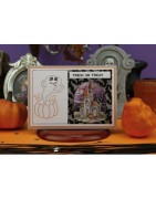 (SB10782)3D Push-Out - Yvonne Creations - Trick Or Treat - Halloween Witch