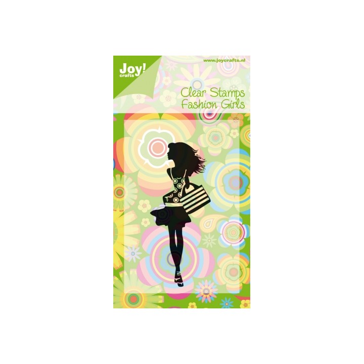 (6410/0089)Clear stamps - Fashion Girls