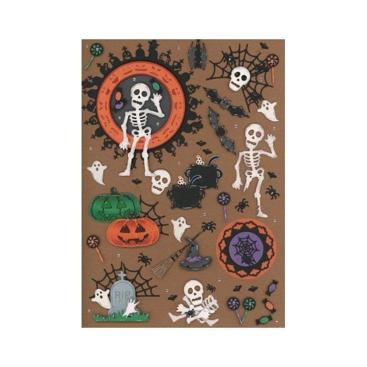(YCD10329)Dies - Yvonne Creations - Trick Or Treat - Happy Halloween
