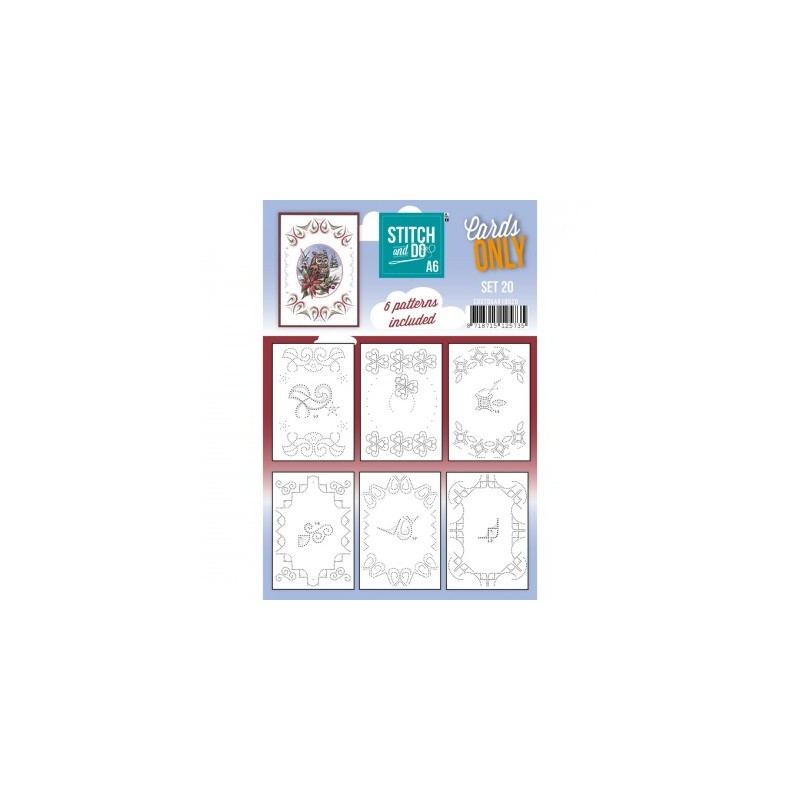 (COSTDOA610020)Stitch and Do - Cards Only - Set 20