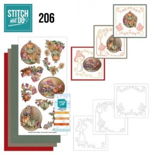 (STDO206)Stitch And Do 206 - Yvonne Creations - Awesome Autumn
