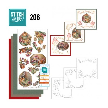 (STDO206)Stitch And Do 206 - Yvonne Creations - Awesome Autumn