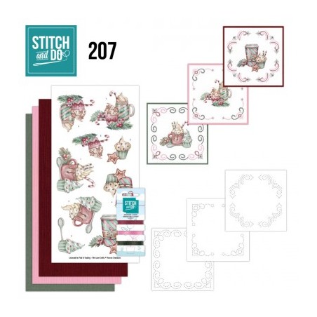 (STDO207)Stitch And Do 207 - Yvonne Creations - World Of Christmas