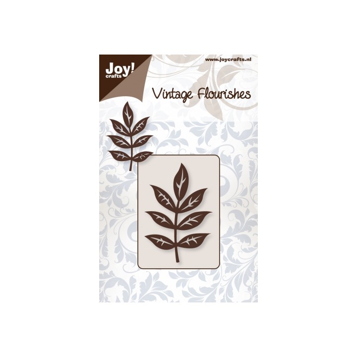(6003/0038)Schablone Vintage Flourishes Blatt