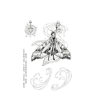 (KK0030)Katkin Krafts Sphinx A5 Clear Stamp Set