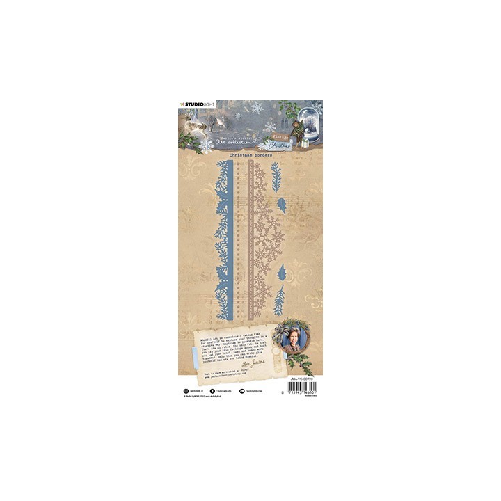 (JMA-VC-CD720)Studio Light Christmas borders Vintage Christmas nr.720