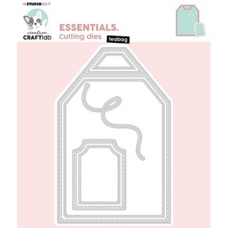 (CCL-ES-CD730)Studio Light SL Cutting Die Teabag Essentials nr.730