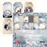 (CYD-CPB-MWI15)Craft and You design Mysterious Winter 6x6 Inch Paper Set 250gsm (24sheets)
