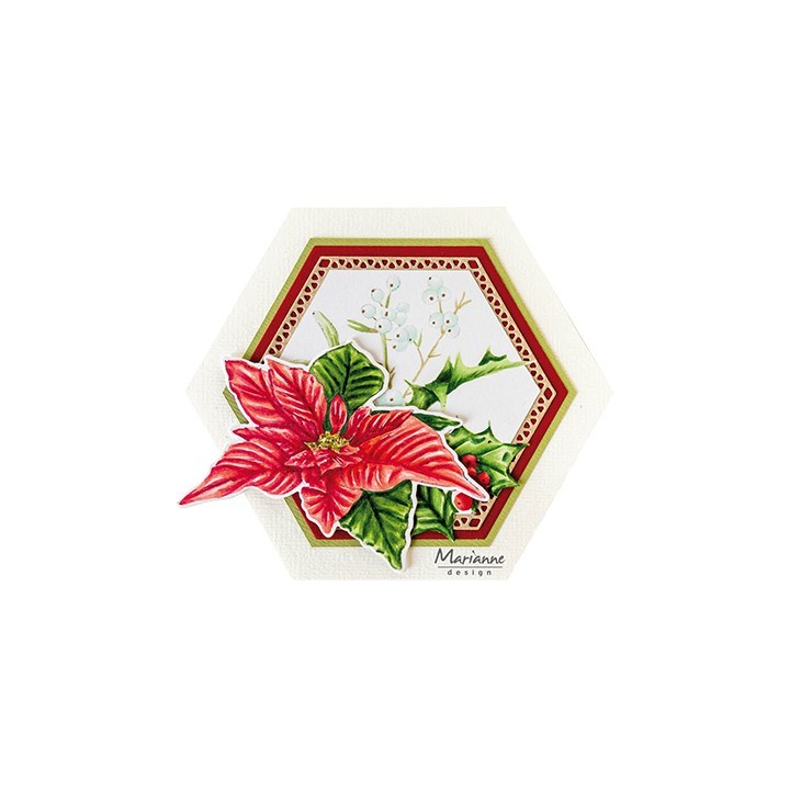 (LR0833)Creatables Tiny's Poinsettia