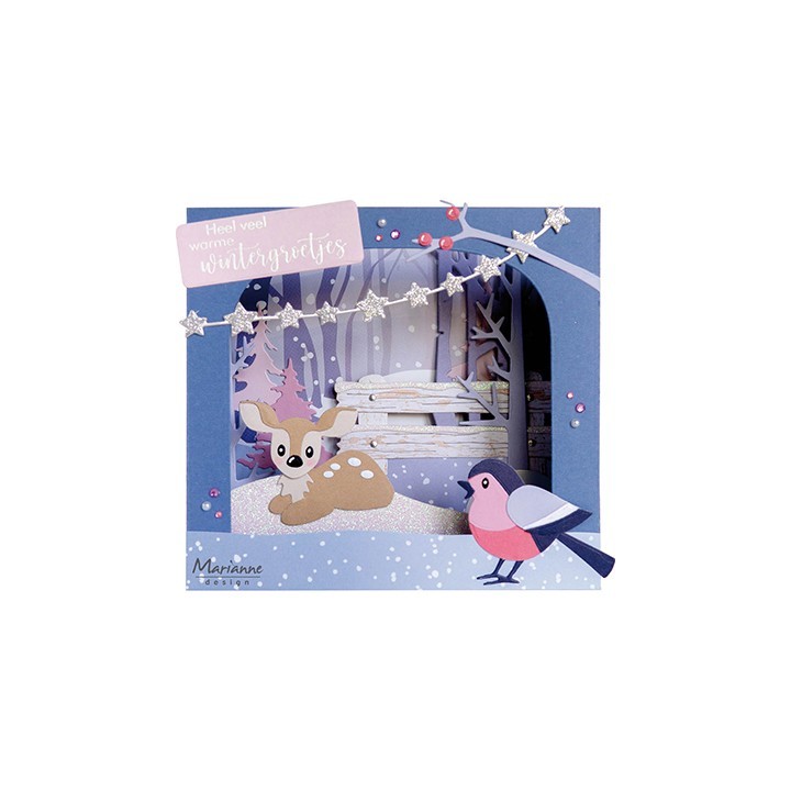(CR1637)Craftables Box card small