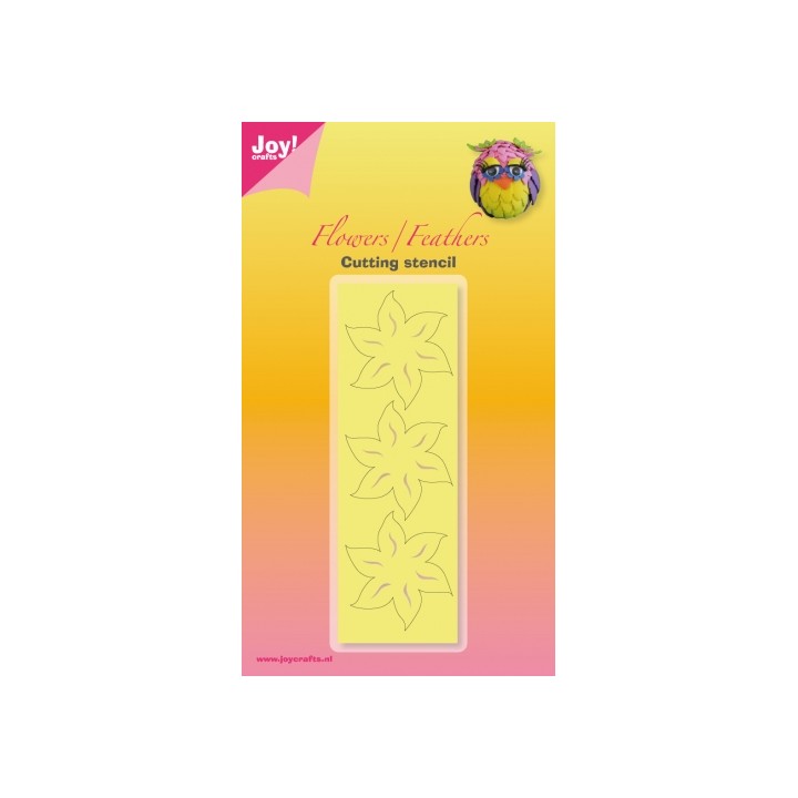 (6002/3004)Schneide Schablone Blume