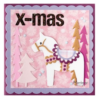 (PB7067)Pretty Papers bloc A4 Eline's Winter Dreams