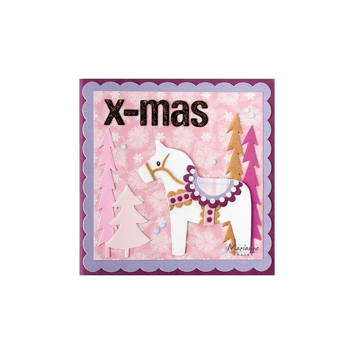 (PB7067)Pretty Papers bloc A4 Eline's Winter Dreams