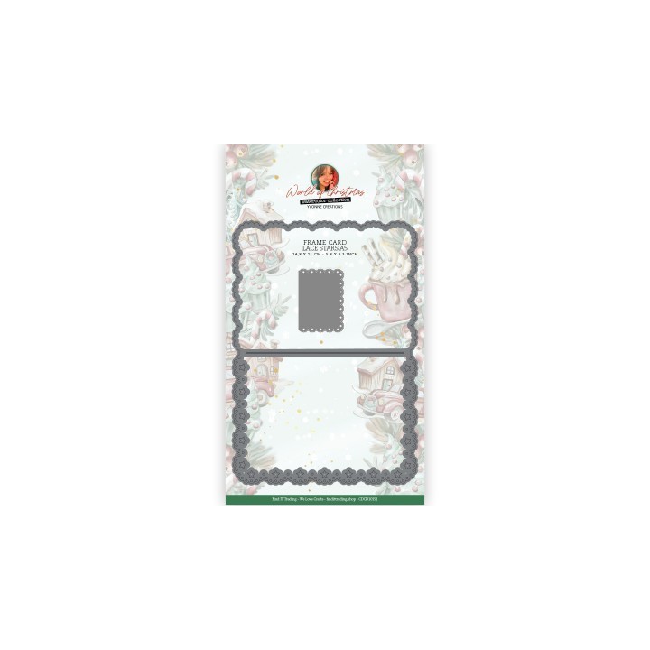 (CDCD10151)Card Deco Essentials - Cutting Dies - Lace Stars 5A