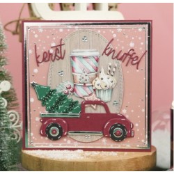 (YCD10322)Dies - Yvonne Creations World Of Christmas - Christmas Truck