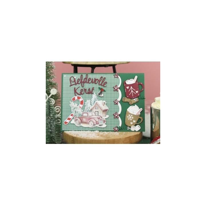 (YCD10323)Dies - Yvonne Creations World Of Christmas - Christmas Mug