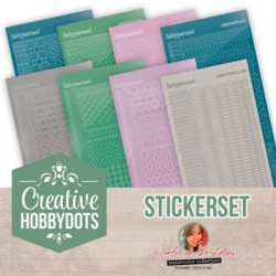 (CHSTS042)Creative Hobbydots stickerset 42