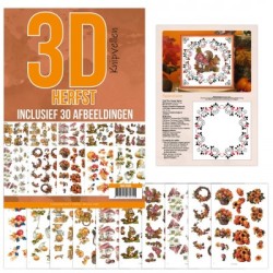 (3DKN10005)3D Knipvellenboek - Herfst