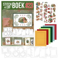 (STDOBB023)Stitch And Do Book 23 - Christmas Pets