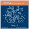 (GRO-CN-42188-01)Groovi® Baby plate A6 PUMPKIN - CHRISTMAS POPPET