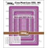 (CLNestXXL161)Crealies Crea-Nest-Lies XXL Rectangle lockstitch