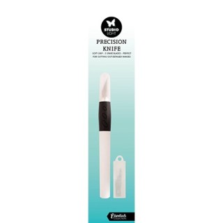 (SL-TO-KNIFE01)Precision Knife soft grip + 5 blades Essentials Tools nr.01