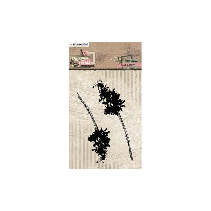 (HE-ND-STAMP524)Studio light Clear stamp Wild meadow Natures dream nr.524